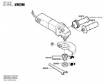 Bosch 0 601 375 703 Gws 6-115 E Angle Grinder 230 V / Eu Spare Parts